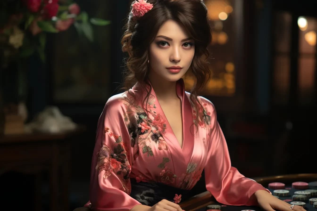 Trò chơi sòng bạc trực tiếp từ châu Á image