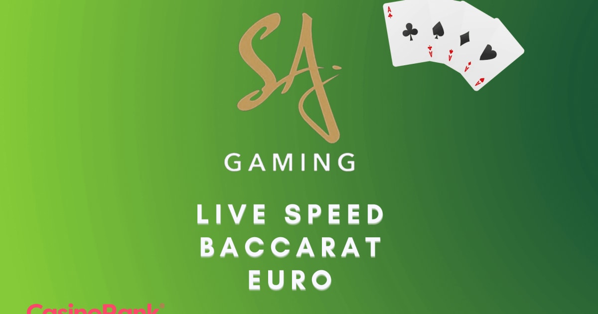 Trò chơi Baccarat tốc độ trực tiếp Euro của SA Gaming