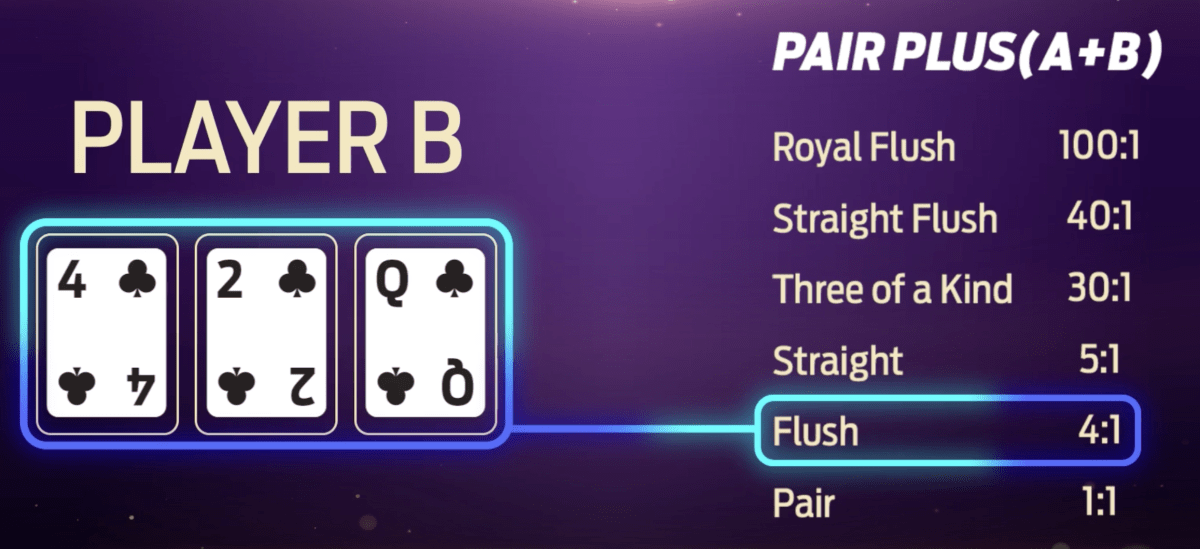Betting Options in Bet on Teen Patti