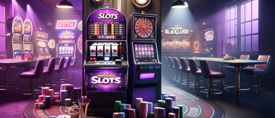Slots trực tiếp so với Blackjack trực tiếp - Cái nào tốt hơn